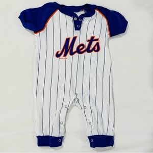NY Mets Short sleeve one piece for baby